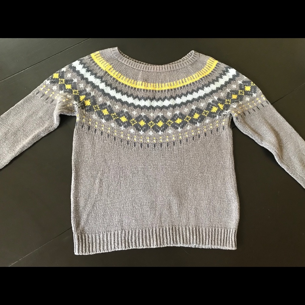 Nordstrom Halogen Fair Isle Sweater